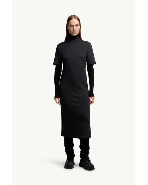 Moncler x Edward Enninful Black X Ee72 By Edward Enninful Midi Dress