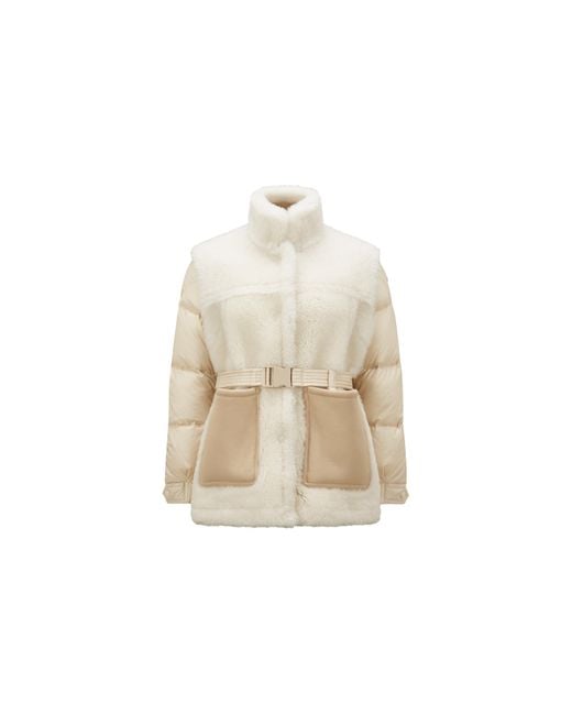 Moncler Natural Charente 2-in-1 Down Jacket