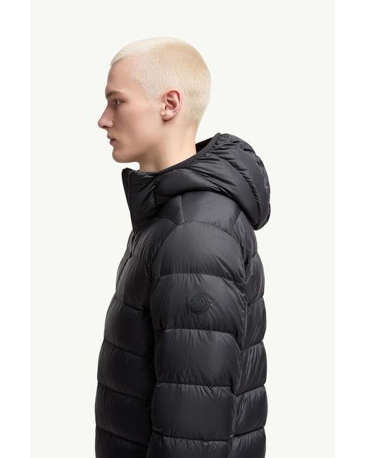 メンズ Moncler Erdonショートダウンジャケット Black