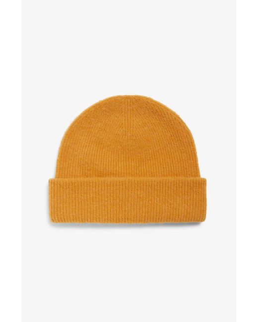 Monki Wool Blend Beanie | Lyst UK