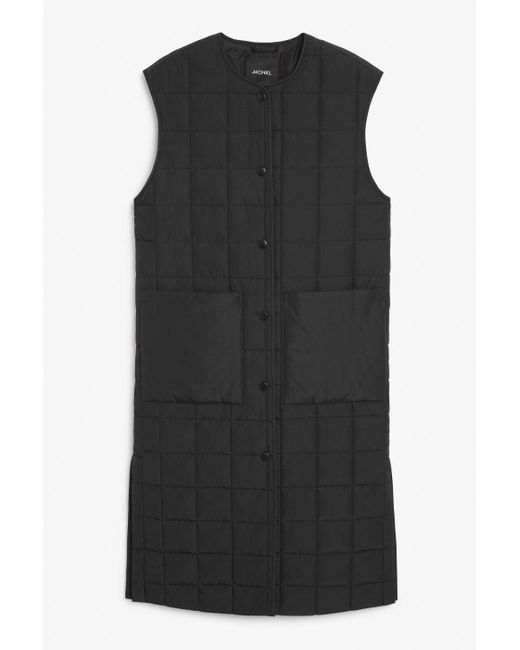 long padded vest