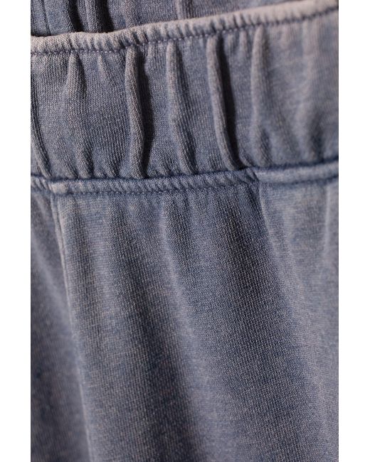 Monki Blue Wide Leg Tracksuit Trousers