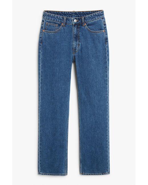 Monki Denim Ikmo Blue Jeans - Lyst