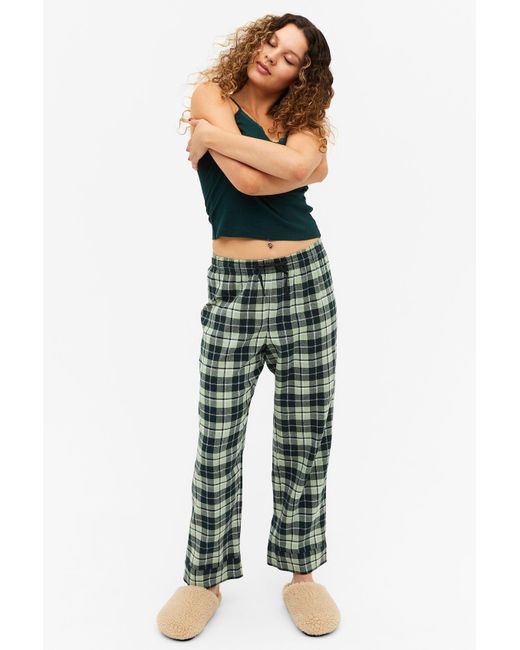 Monki Green Pyjama Trousers