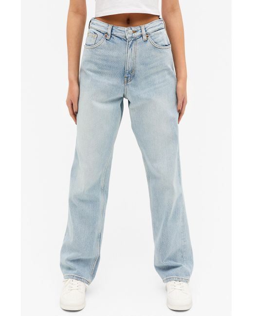 Monki Denim Taiki Straight Leg Light 