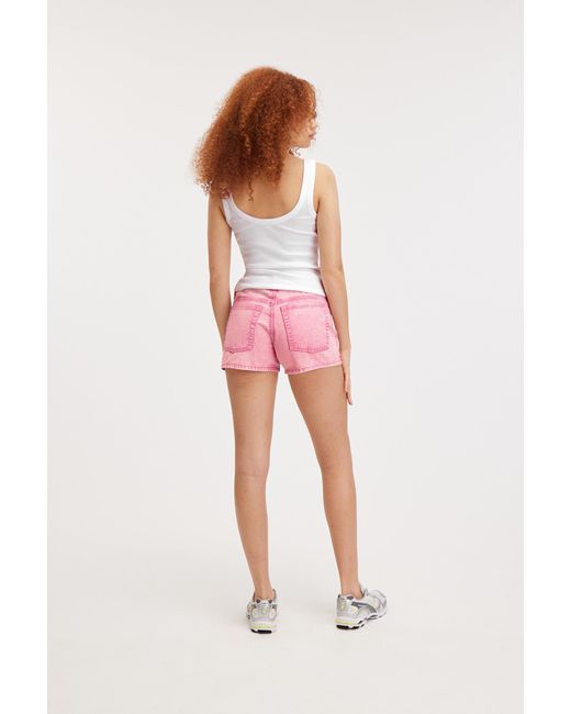 Monki White Rib Fitted Tank Top