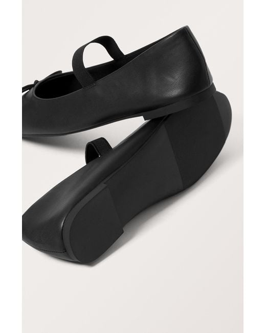 Monki Black Ballerina Shoes