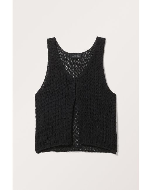Monki Black Knitted Vest