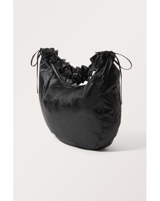 Monki Black Smock Bag