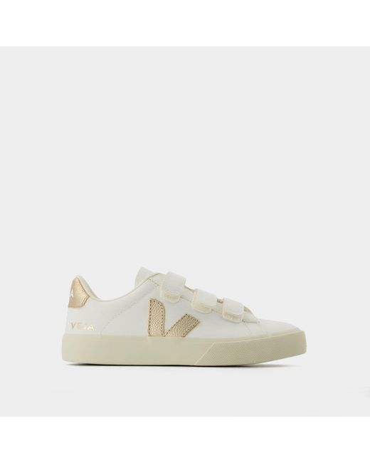 Veja Recife Logo Sneakers - - White/platine - Leather | Lyst