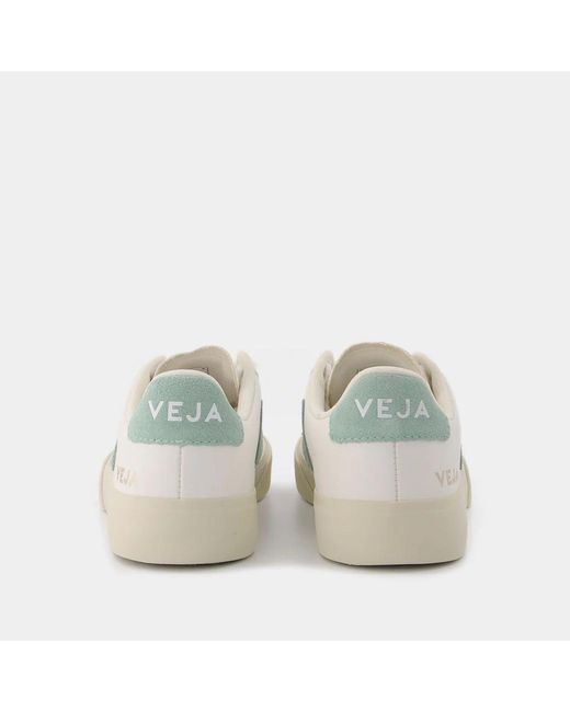 Veja Campo Sneakers - - White/matcha - Leather | Lyst