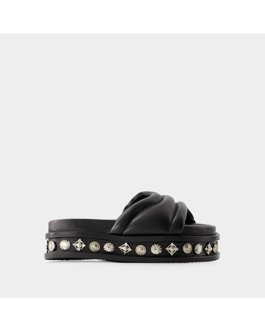 Toga Black Aj1329 Sandals