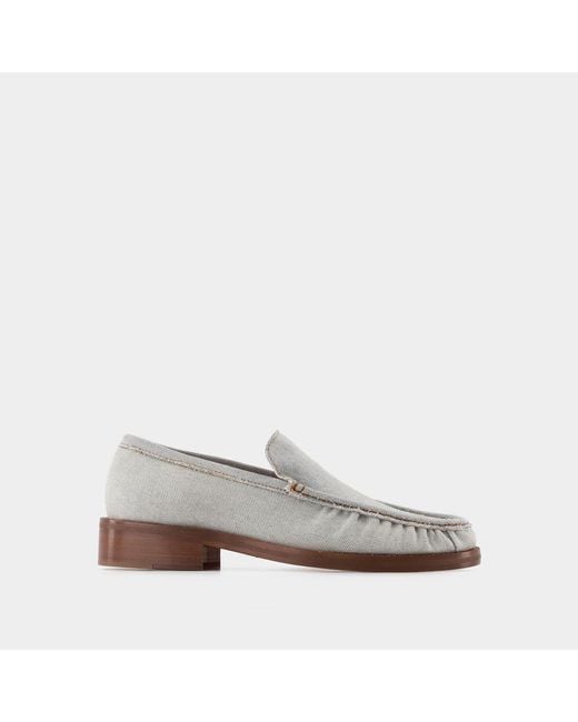 Acne White Loafers for men