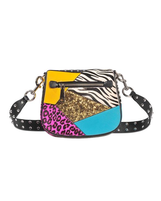 Marc Jacobs Multicolor Punk Patchwork Small Nomad Bag