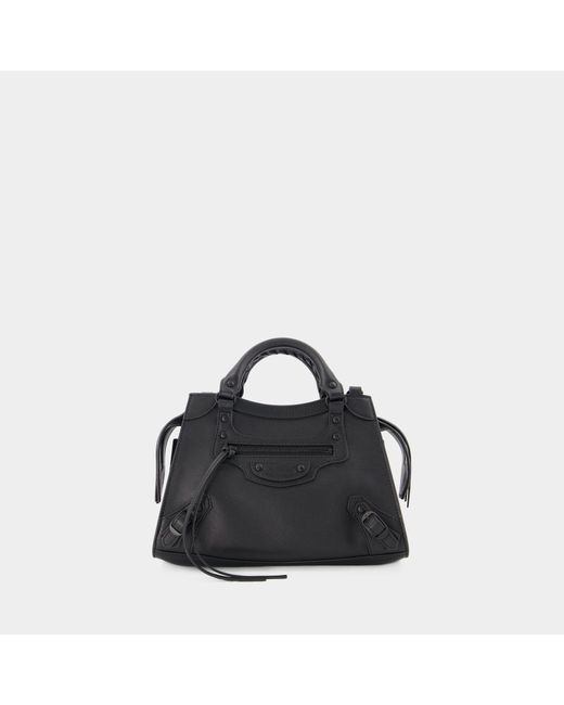 Balenciaga Neo Cl City Xs Aj Bag - - Black - Leather