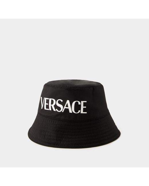 Versace Hat - - Nylon - Black for men