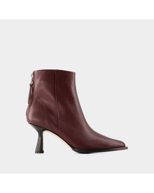 Aeyde Brown Kala Ankle Boots