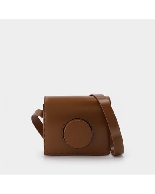 Lemaire Sac Camera in Brown | Lyst