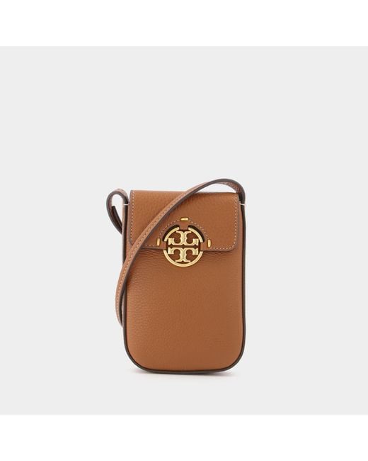 Tory Burch Miller Phone Crossbody in Black Lyst Canada