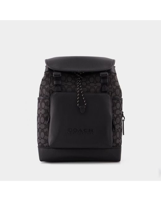 Coach League Flap Backpack