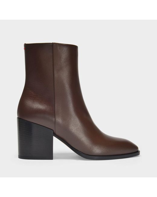Aeyde Brown Leandra Ankle Boots