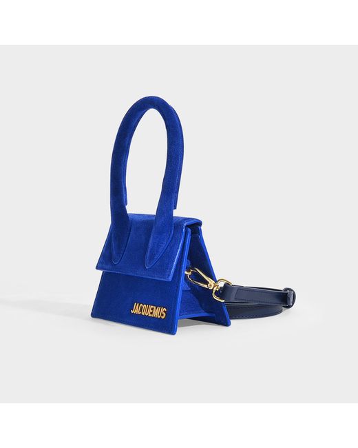 Royal blue jacquemus bag sales