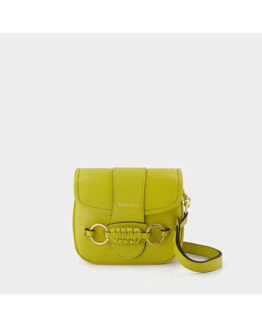 See By Chloé Saddie Hobo Bag - See By Chloe - Retro Yellow - Leather in  Grün | Lyst DE