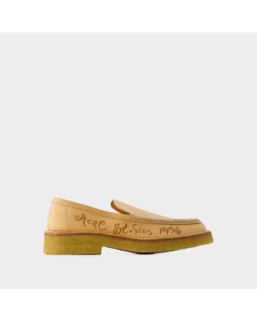 Acne Yellow Bedeal M Loafers for men