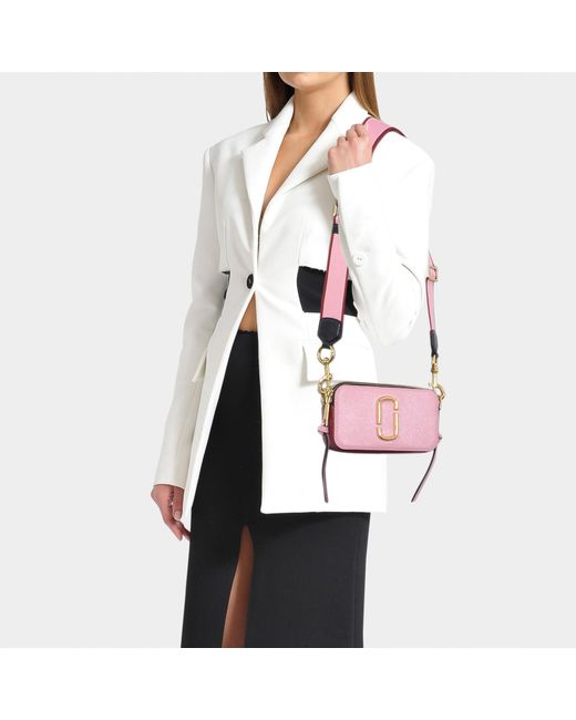 light pink marc jacobs snapshot bag