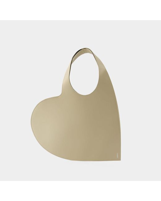 Coperni Natural Heart Shopper Bag