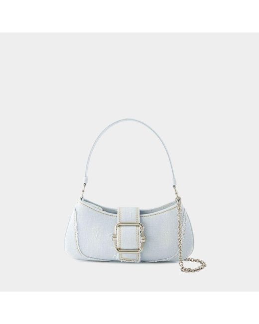 OSOI White Brocle Small Shoulder Bag
