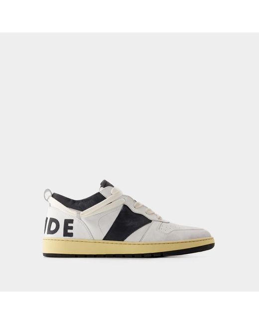 Rhude White Rhecess Low Sneakers for men