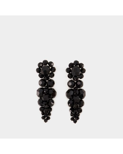 Simone Rocha Mini Cluster Earrings - - Black