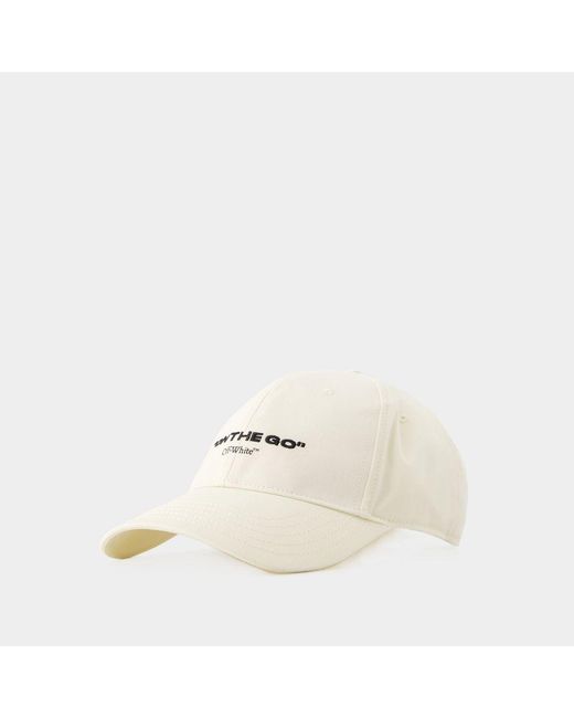 Off-White c/o Virgil Abloh Natural Drill On The Go Hat