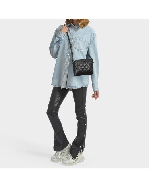 Balenciaga touch quilted leather shoulder 2025 bag