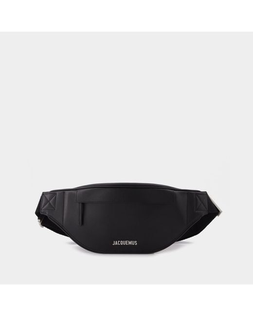 Jacquemus Canvas La Banane Meunier Bum Bag in Black for Men | Lyst Canada