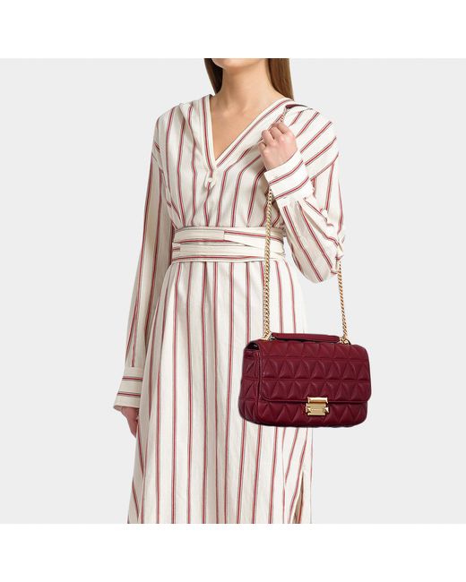 Michael kors sloan chain shoulder bag discount