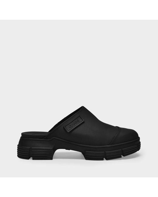 Ganni Clog in Black Lyst