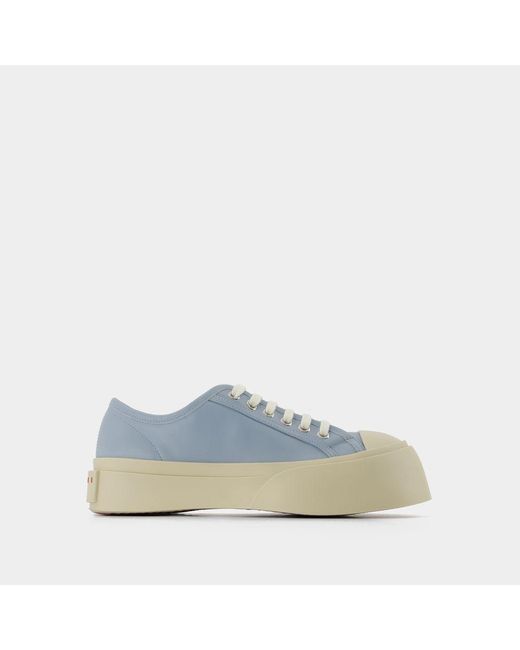Marni Blue Laced Up Pablo Sneakers