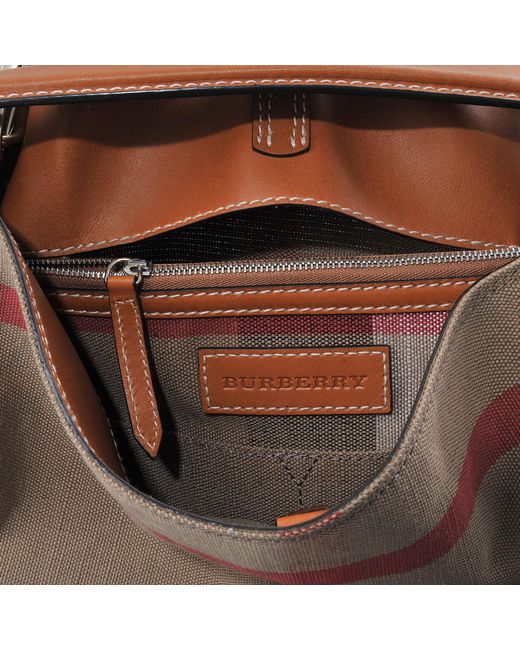 Burberry medium susanna outlet brit bucket bag