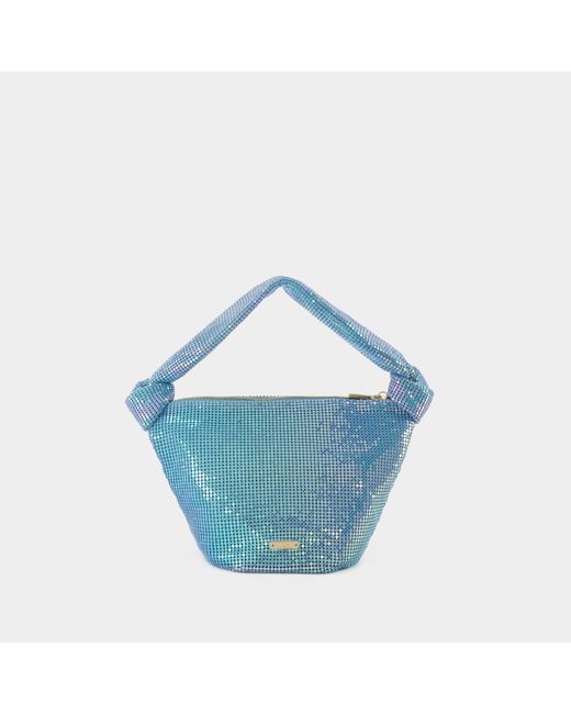 Cult Gaia Gia Épaule Bag Accessories - - Blue Ciel - Strass