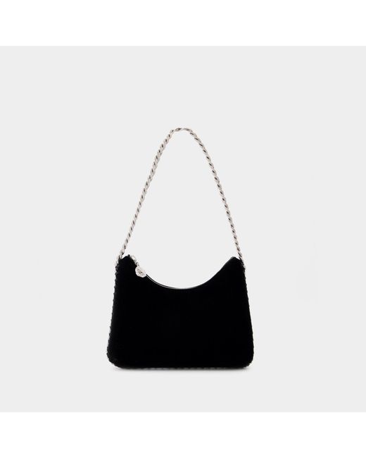 falabella zipped mini shoulder bag