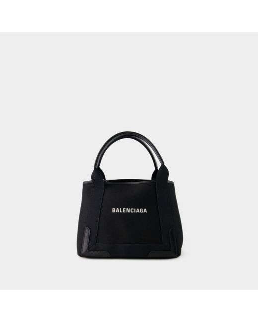 Balenciaga Black Navy S Shopper Bag