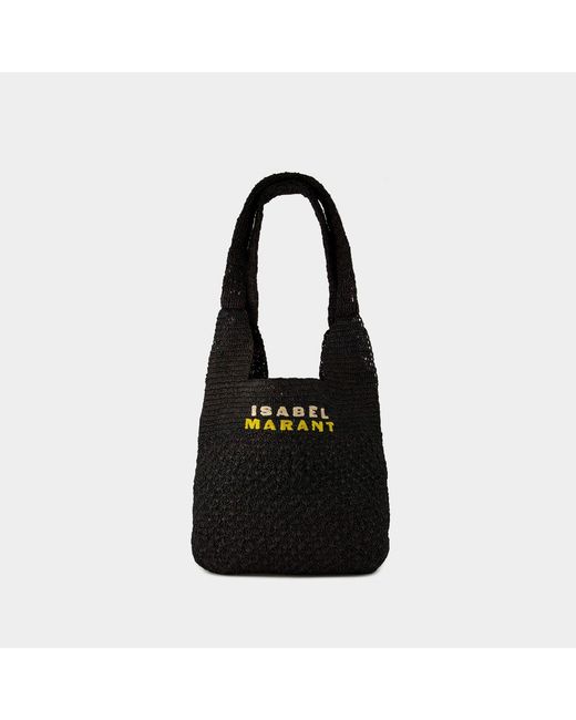 Isabel Marant Black Praia Medium Shopper Bag