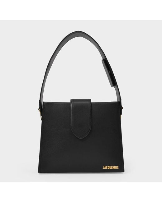 Jacquemus Leather Le Bambino 24 Bag in Black Lyst Canada