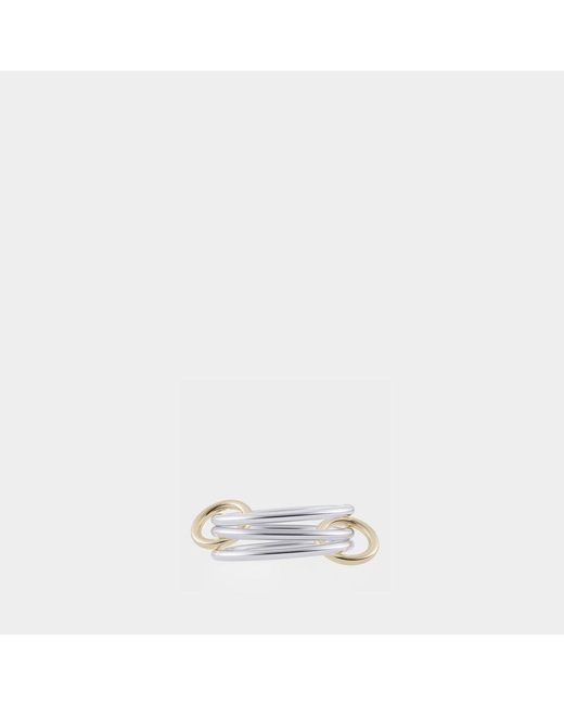 Spinelli Kilcollin White Silver Solarium Sg Ring