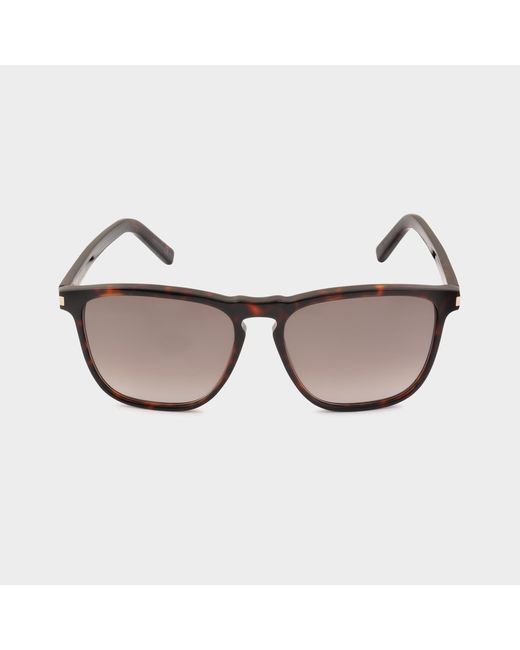 Saint Laurent Brown Sl 27 Sunglasses
