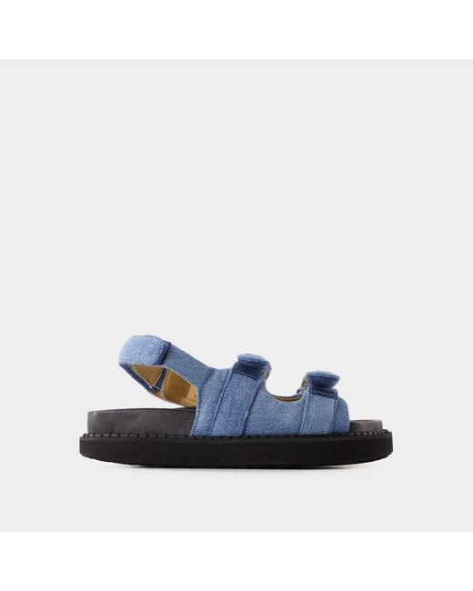 Isabel Marant Blue Madee Sandals