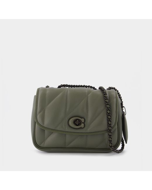 COACH Quilted Pillow Madison Shoulder Bag in Green Lyst Canada