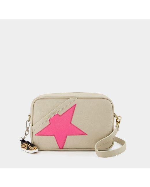 Golden Goose Deluxe Brand Pink Star Bag